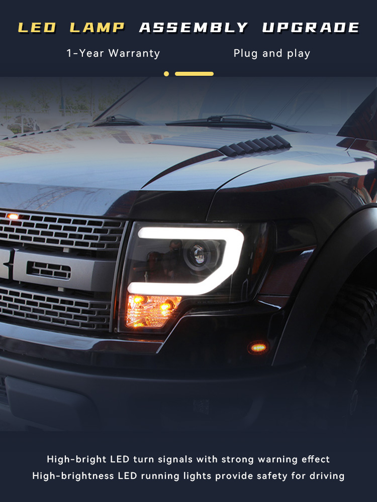 Accessories Car Near - フォードラプター、f150、F-150-2008、およびインテグレーションの近く、室内灯、フロントランプ、ツール、アクセサリー用の車のヘッドライト