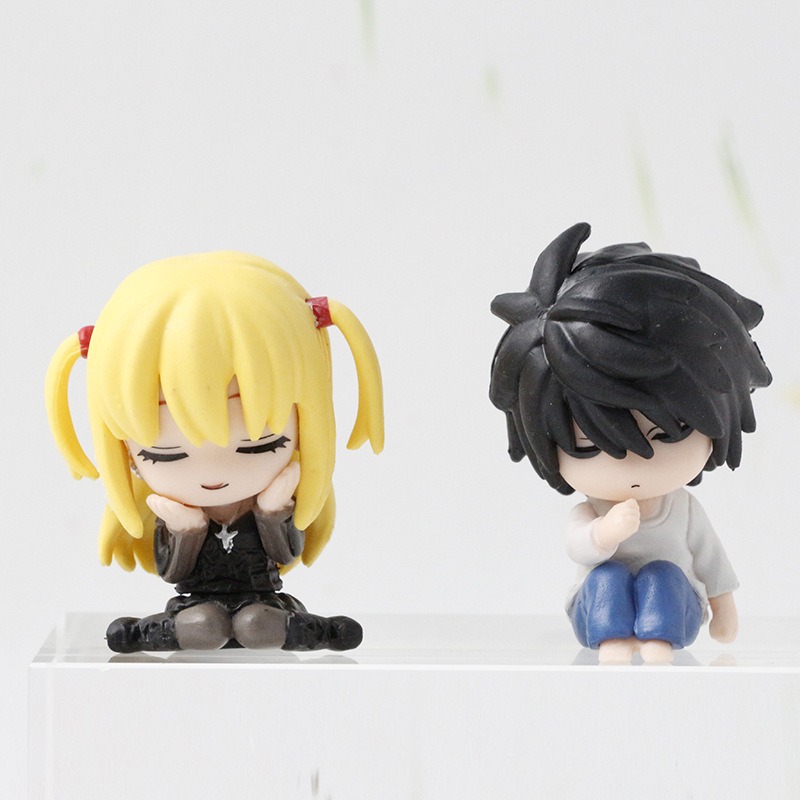 Car Accessories For Inside - かわいい漫画キャラクターミニフィギュア、車内装飾、デスクトップディスプレイ、コレクタブルアニメフィギュア