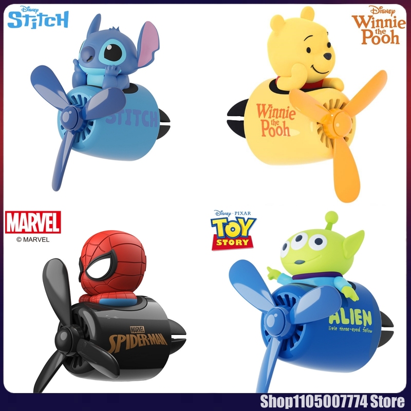 Car Accessories For Inside - スティッチ スパイダーマン エイリアン キャラクター 車載アロマディフューザー エアアウトレット装飾