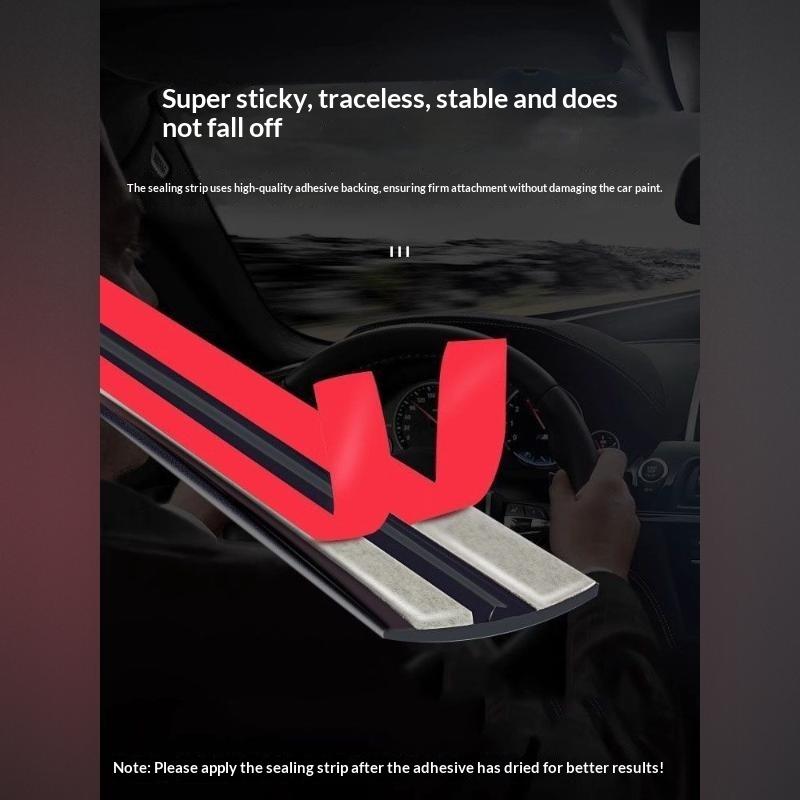Car Accessories Window - 車用ゴム製ウェザーストリップ、未切断シーリングトリム、ルーフウィンドウ、フロントガラス用、自動車用防音防水シールアクセサリーガジェット