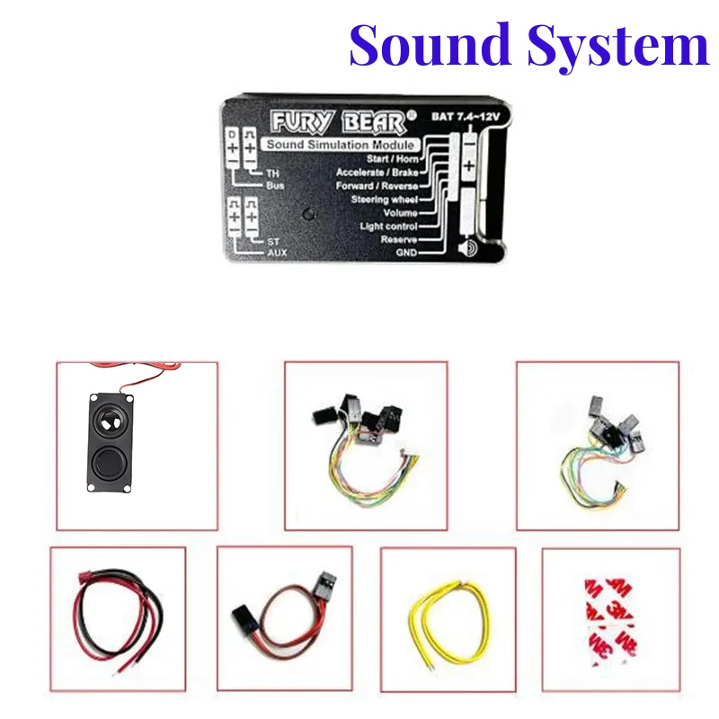 Car Accessories Sound System - フューリーベア-ラジコンカー用サウンドシステム,ラジコンカー用サウンドシステム,770s, 1, 14