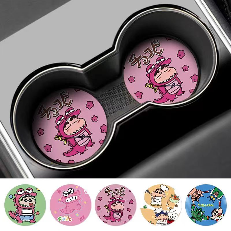 クレヨンしんちゃん 野原信介 ワニヤマさん クリエイティブカ - Car Accessories For Inside のレビューと価格
