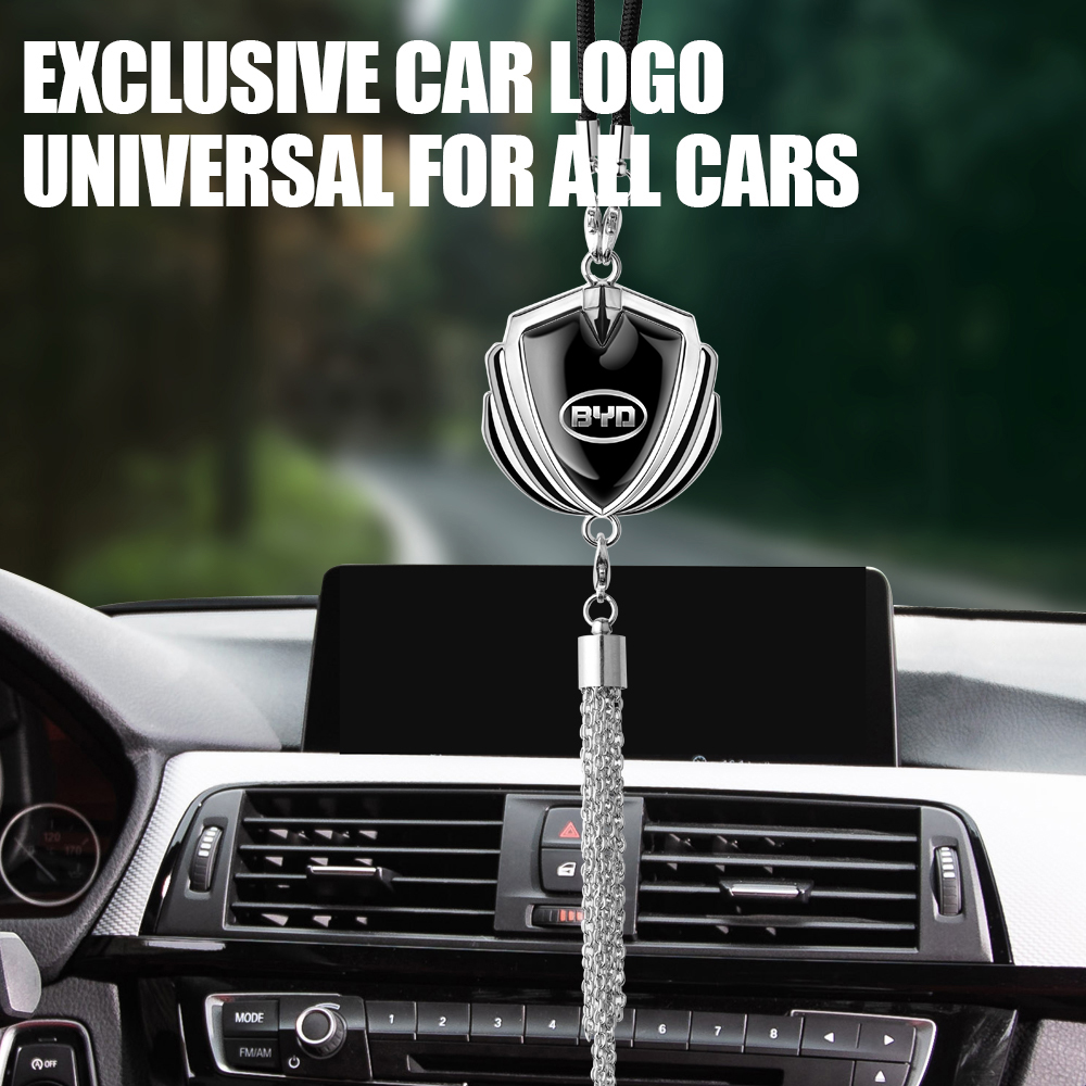 車のバックミラーペンダント、自動車エンブレム吊り下げ飾り、B - Car Accessories Mirror Hanging のレビューと価格
