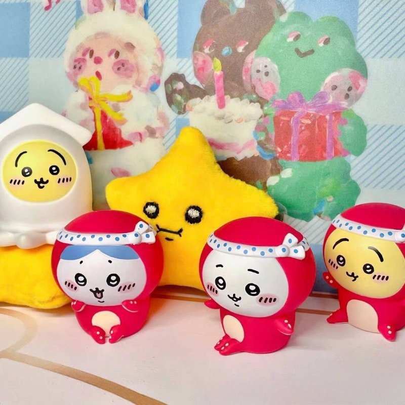 小さくて愛らしいうさぎハチワレフィギュア人形漫画人形車内装飾 - Car Accessories For Inside のレビューと価格