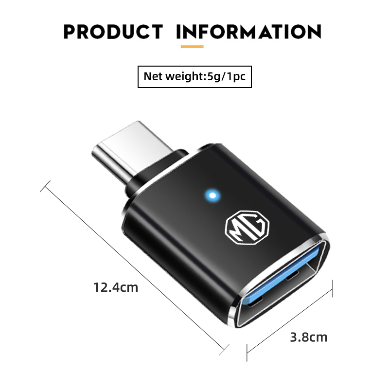 車載LEDタイプC-USB 3.0アダプターケーブルコンバー - Car Accessories App のレビューと価格
