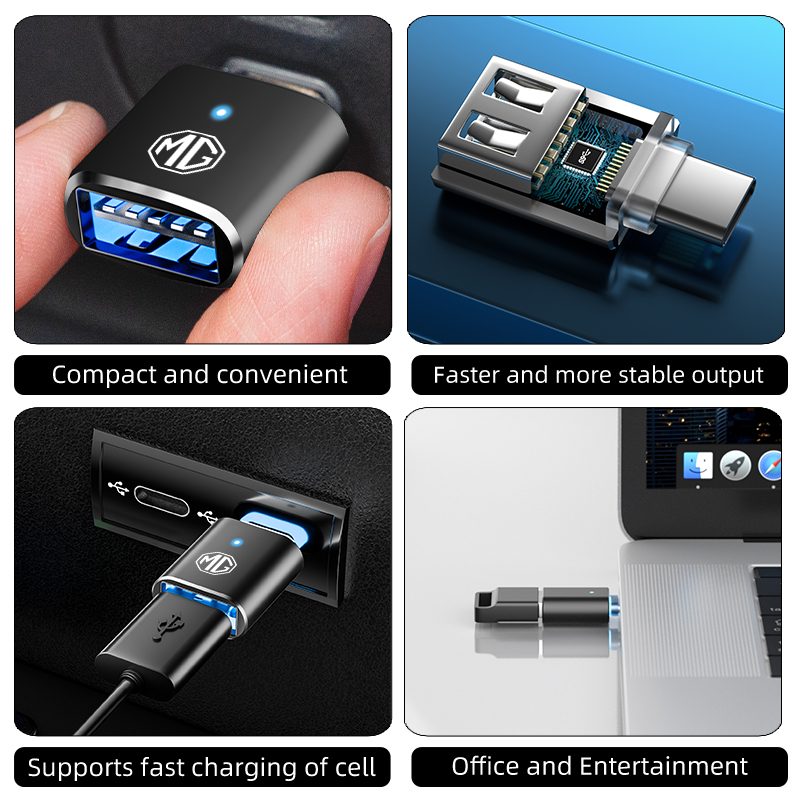 車載LEDタイプC-USB 3.0アダプターケーブルコンバー - Car Accessories App のレビューと価格
