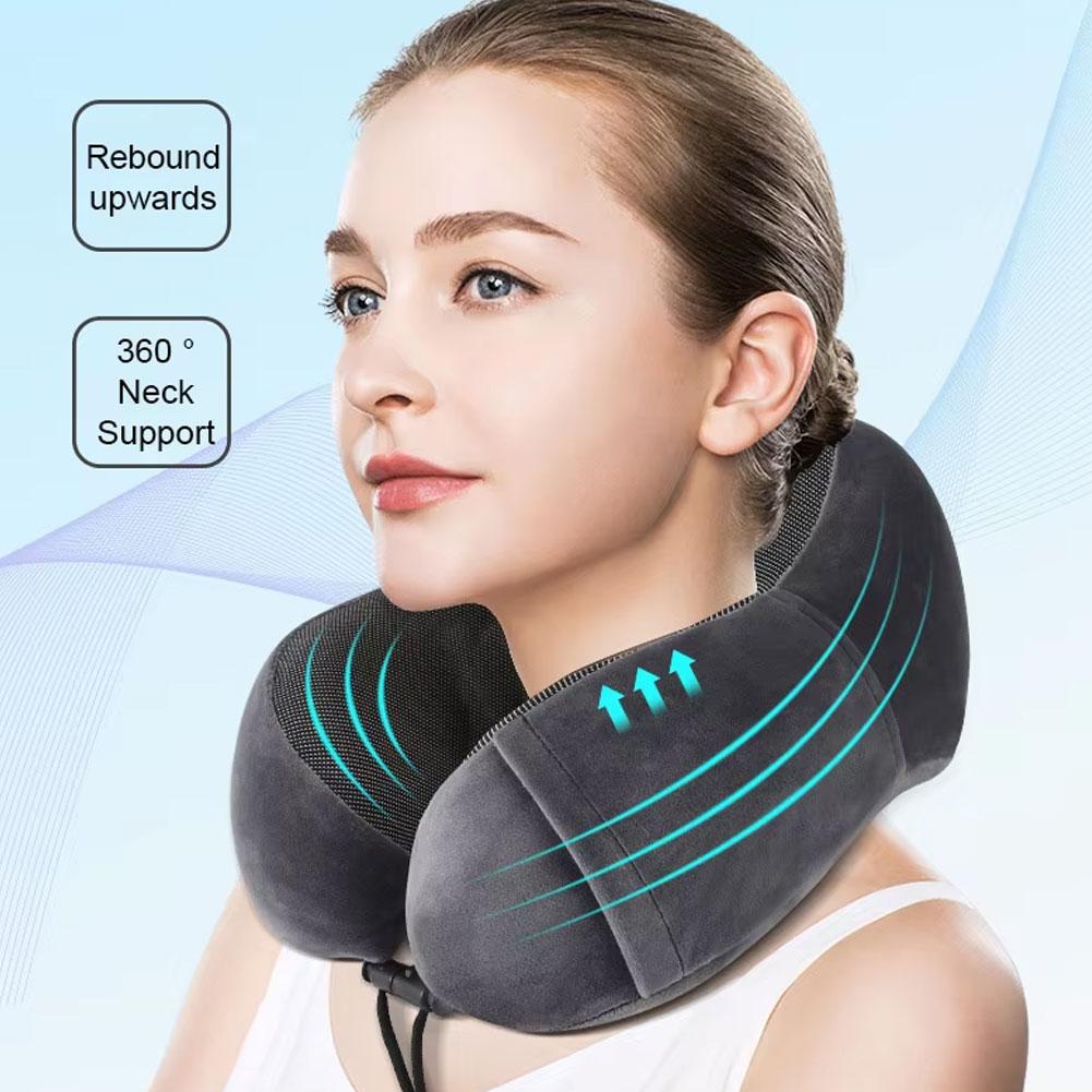 U字型低反発ネックピロー ソフトトラベルコンパニオン昼寝枕  - Car Accessories Nearby のレビューと価格