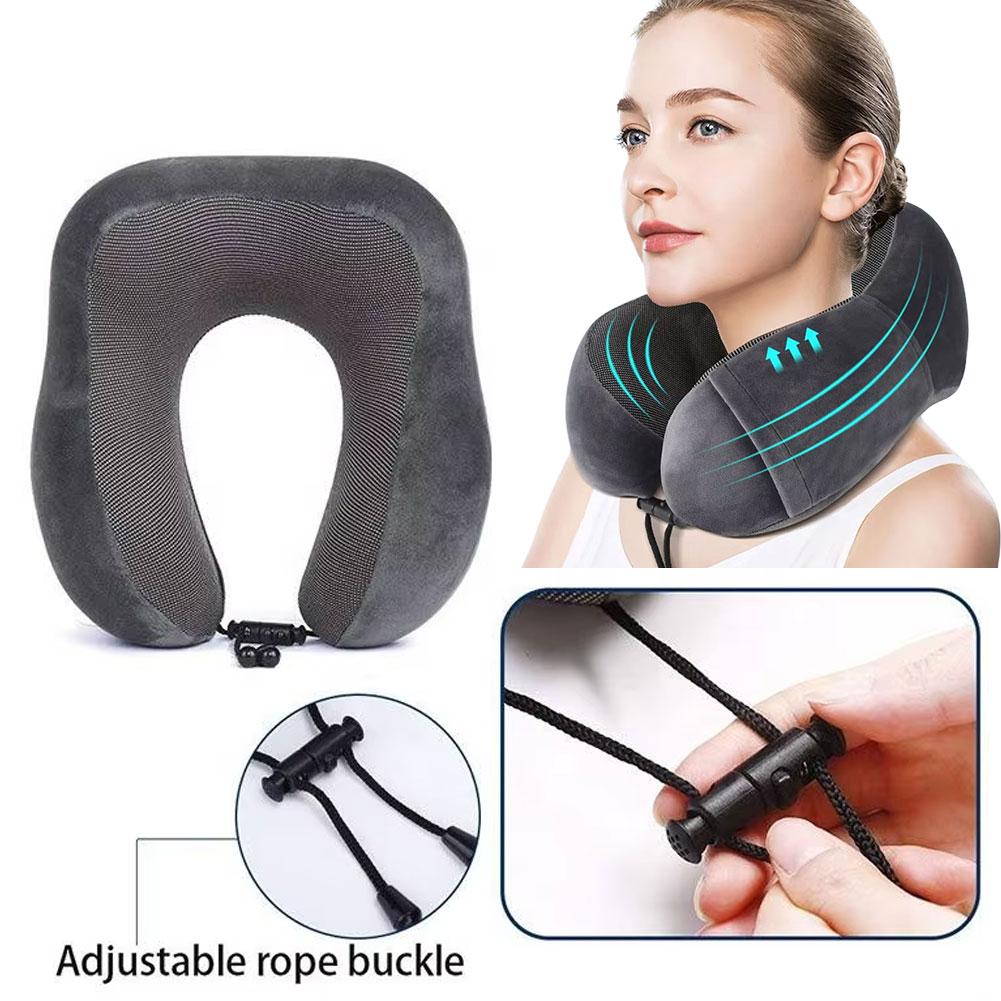 U字型低反発ネックピロー ソフトトラベルコンパニオン昼寝枕  - Car Accessories Nearby のレビューと価格