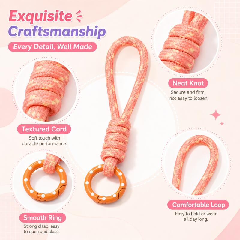 2 〜 5 個のカラフルな編み込みキーホルダー携帯電話ストラ - Car Accessories For Women のレビューと価格