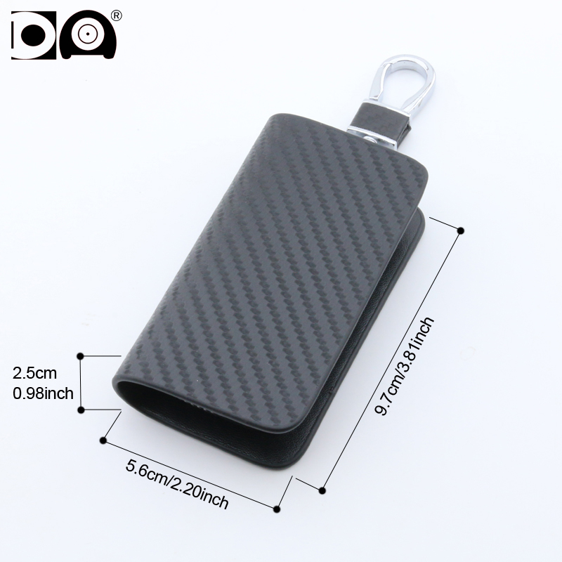 カーボンブラック ユニバーサルカーキーウォレットケースバッグ - Car Key Signal Blocker のレビューと価格