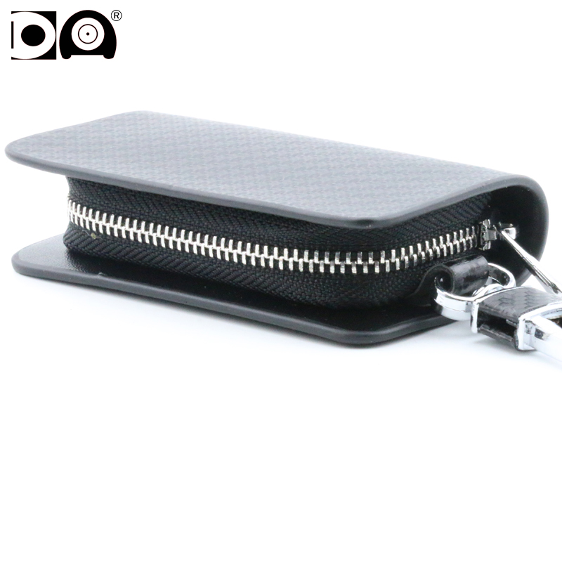 カーボンブラック ユニバーサルカーキーウォレットケースバッグ - Car Key Signal Blocker のレビューと価格