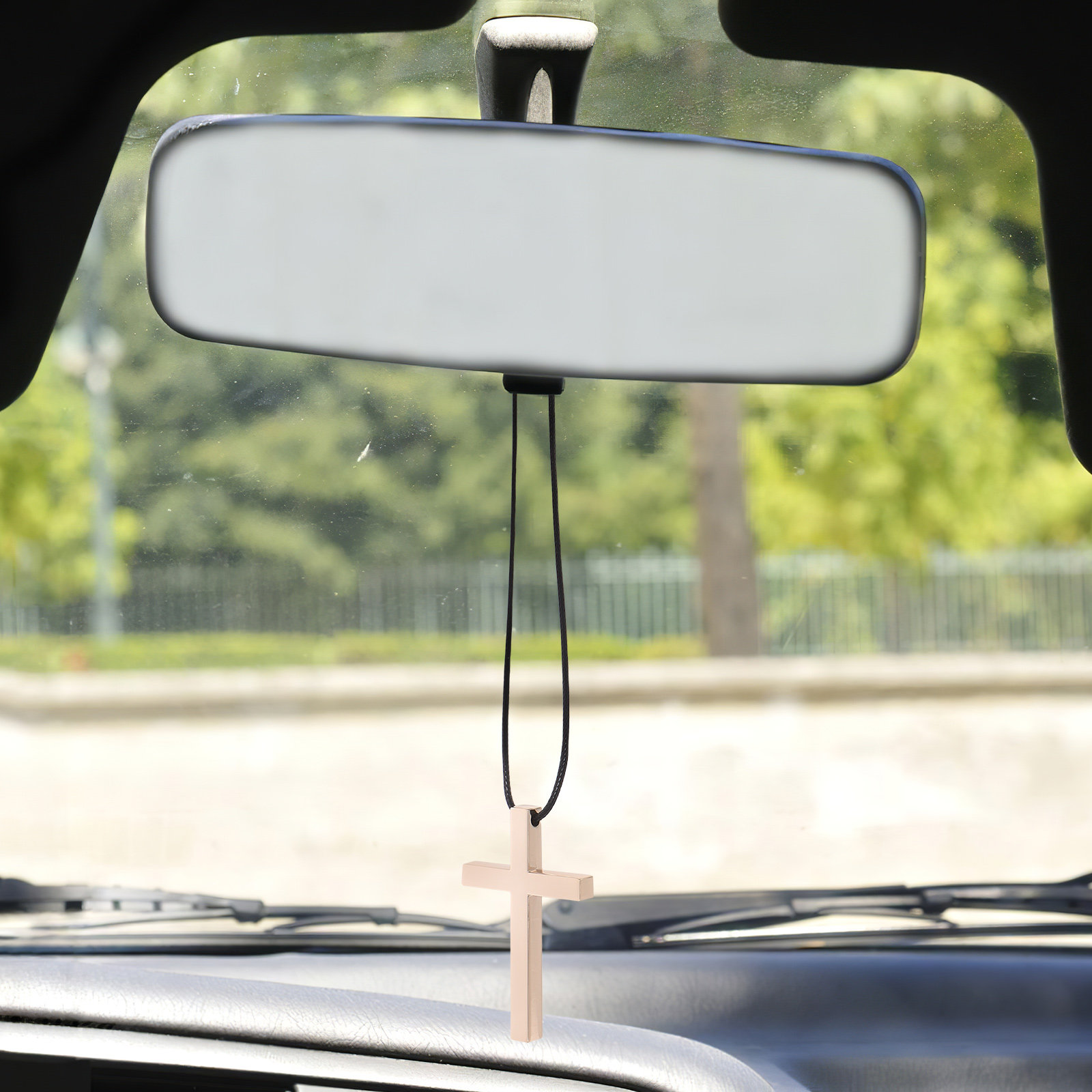 車内装飾品 オートミラー クロスペンダント アクセサリー ク - Car Accessories Mirror Hanging のレビューと価格