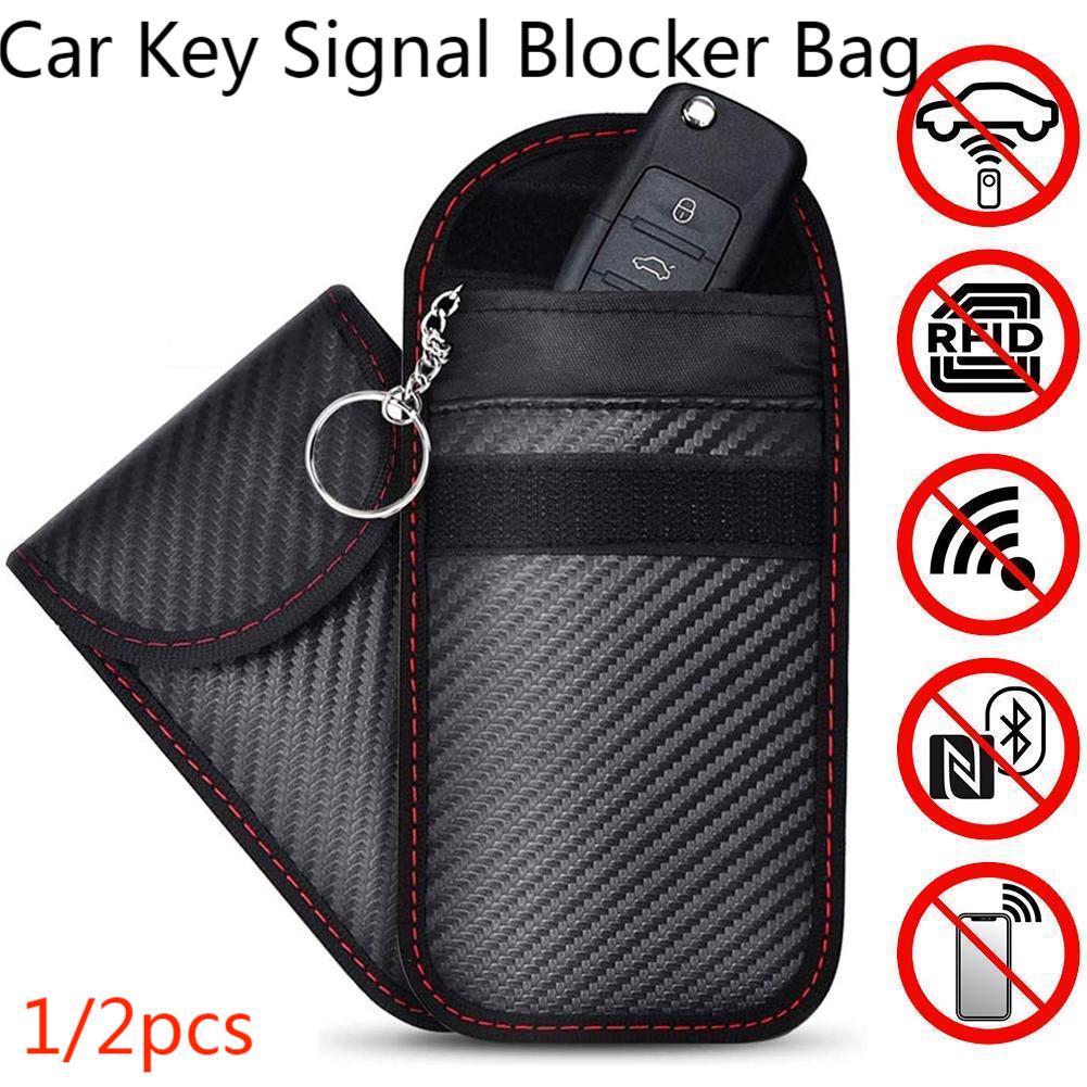 車のキー信号ブロックケース、スキャン防止、耐磁性カードホルダ - Car Key Signal Blocker のレビューと価格