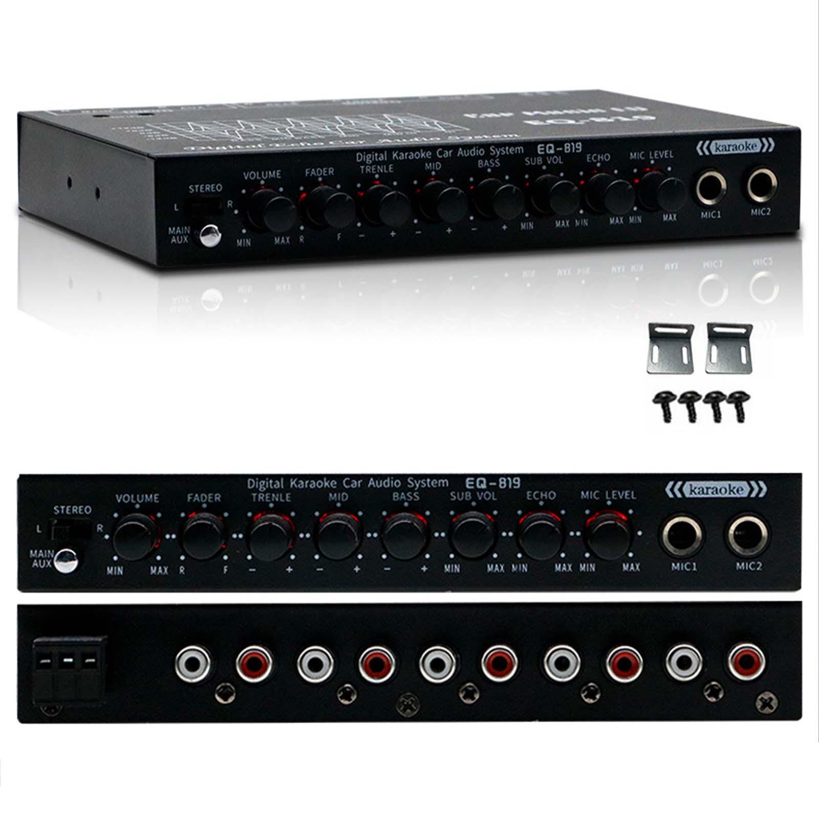 カーオーディオ イコライザー ブラック サウンド コントロー - Car Accessories Sound System のレビューと価格