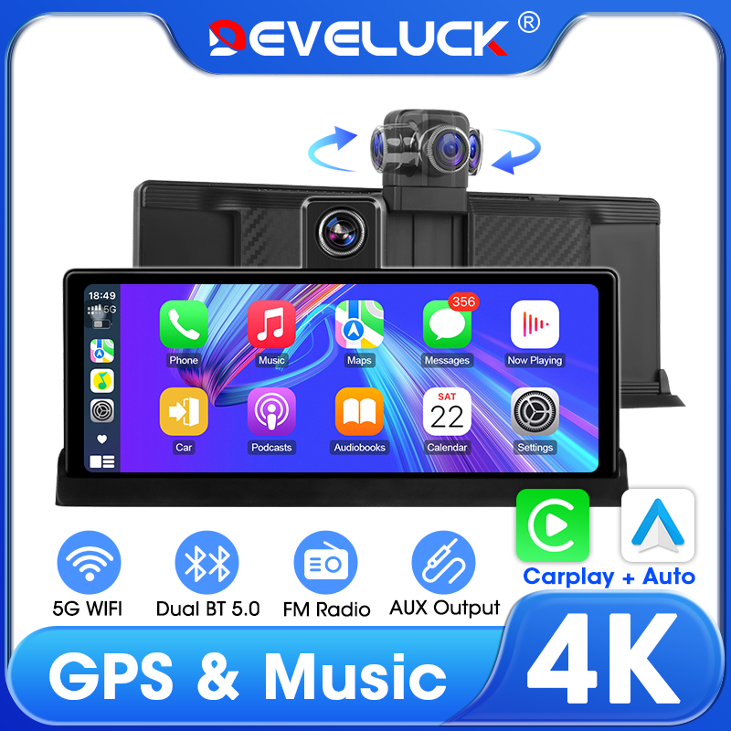 10.26インチ純正車載スタイルワイヤレスCarPlayスク - Car Dash Cam のレビューと価格