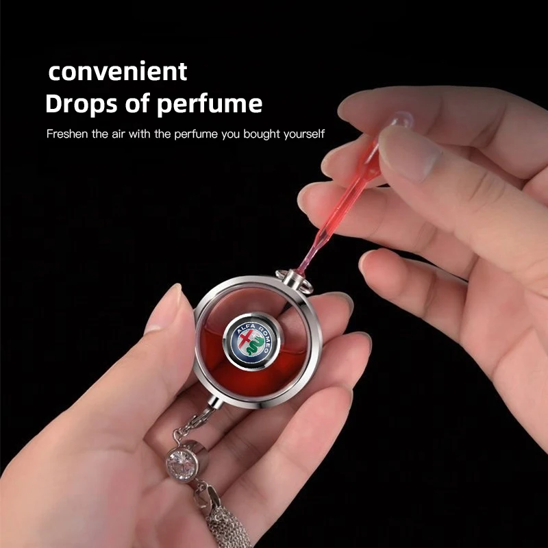 ハブキャップ車のバックミラー香水ペンダントフレグランスハンギ - Car Accessories Mirror Hanging のレビューと価格