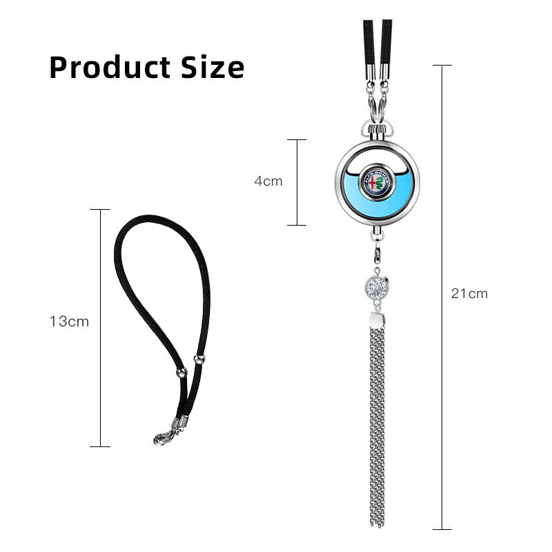 ハブキャップ車のバックミラー香水ペンダントフレグランスハンギ - Car Accessories Mirror Hanging のレビューと価格