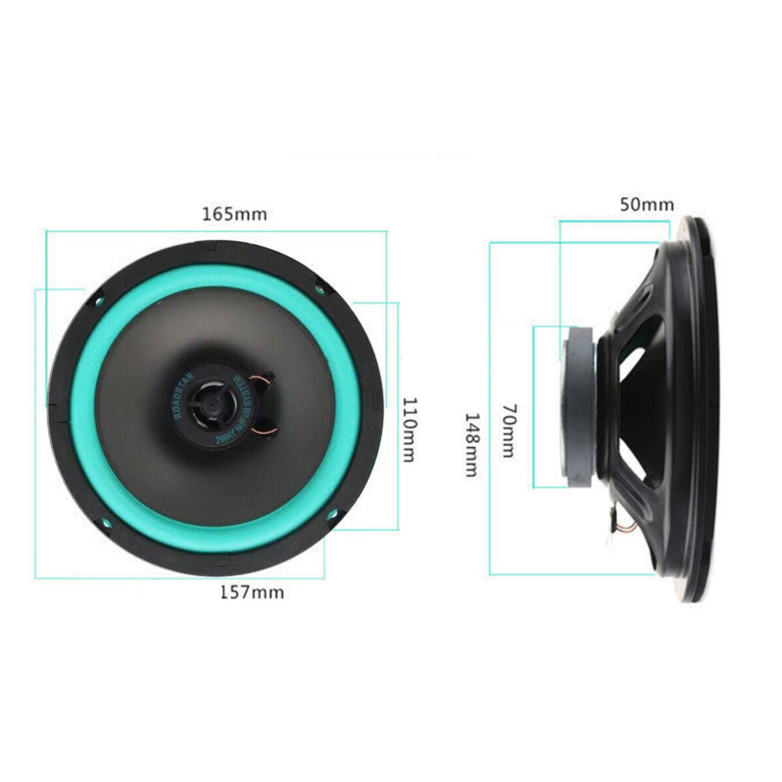 ハイパワーカースピーカー フルレンジスピーカー オーディオシ - Car Accessories Sound System のレビューと価格