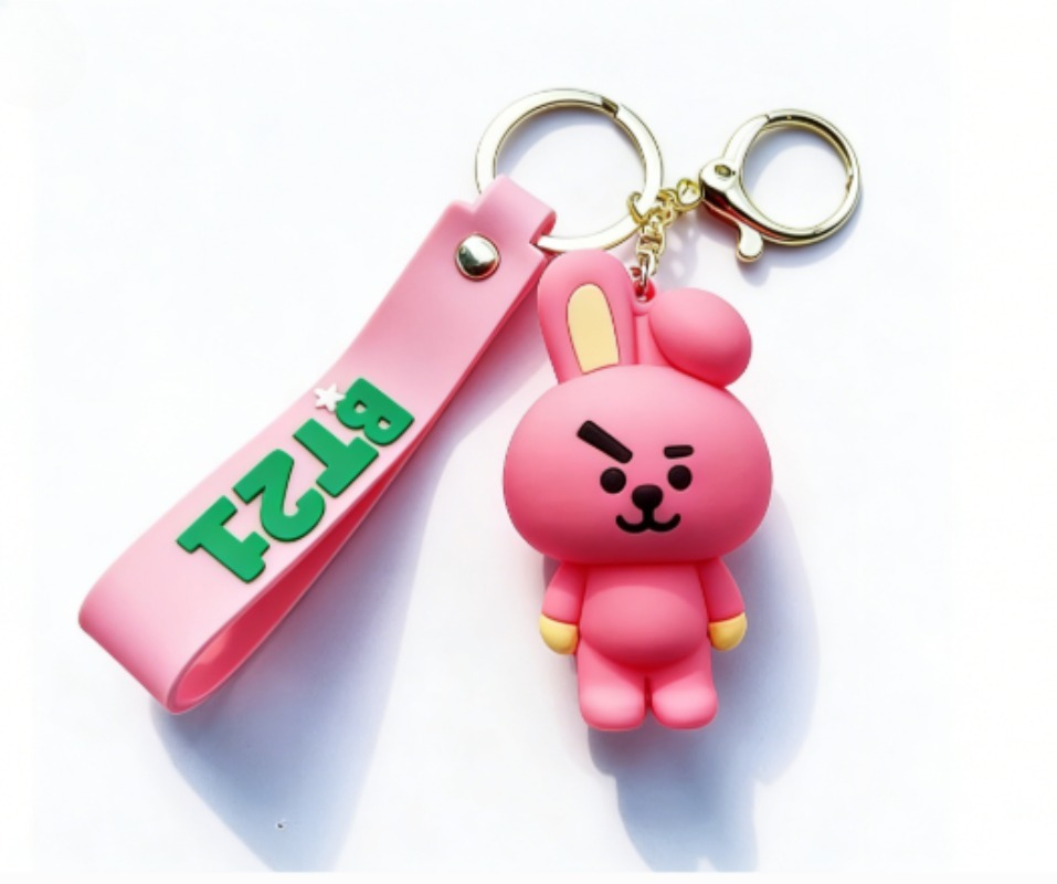 新しいBT21コヤRJシューキークッキータタチミーマンキーホ - Car Accessories Japanese のレビューと価格