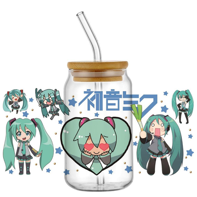初音ミク UV DTF カップラップ 16 オンス Uvdt - Car Accessories Quotes のレビューと価格