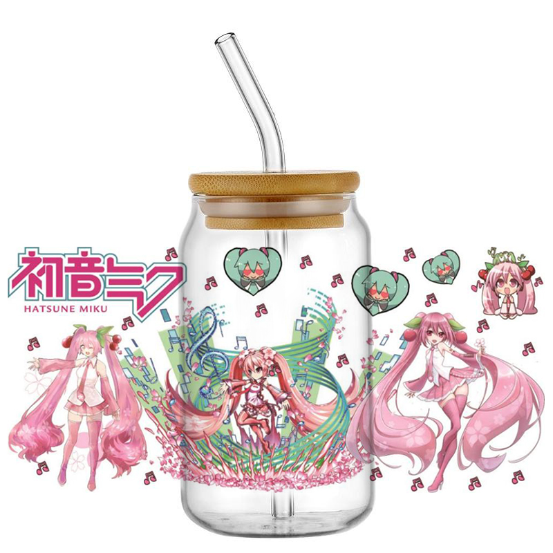 初音ミク UV DTF カップラップ 16 オンス Uvdt - Car Accessories Quotes のレビューと価格