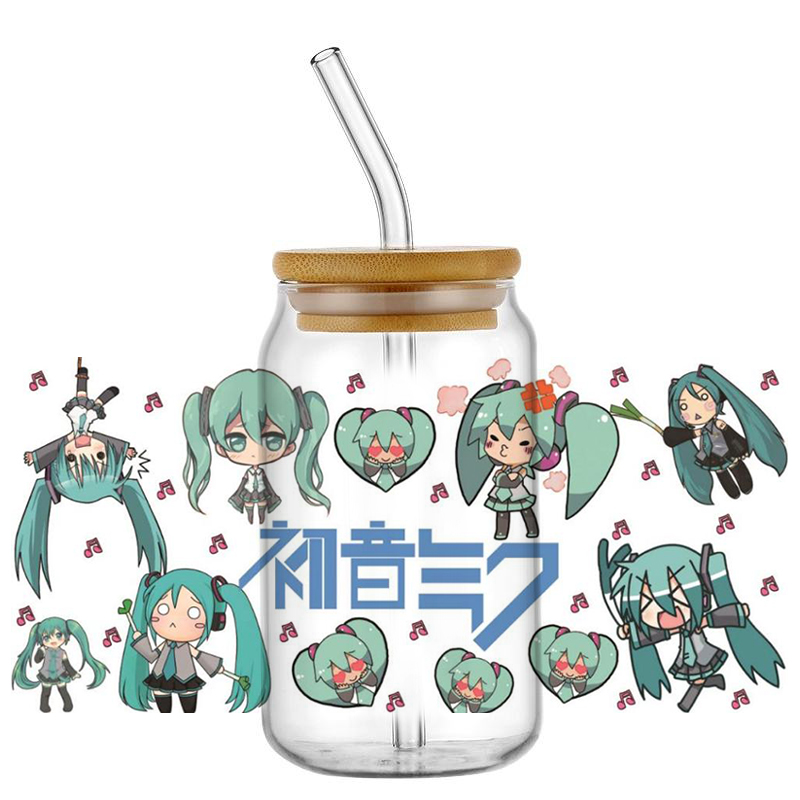 初音ミク UV DTF カップラップ 16 オンス Uvdt - Car Accessories Quotes のレビューと価格