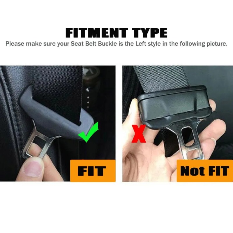 2個入り 車用シートベルトクリップ シリコン保護カバーホルダ - Car Accessories For Inside のレビューと価格