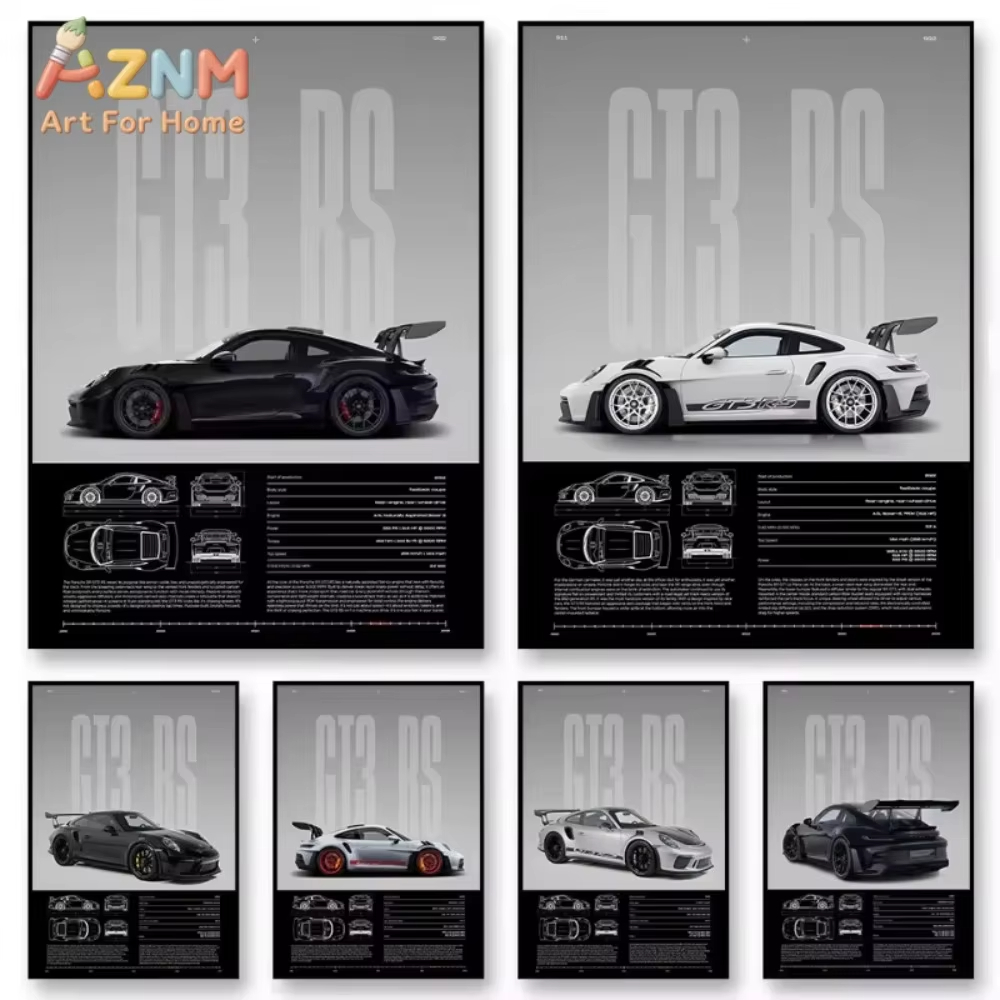 1pc ミニマリスト 911 GT3-RS 718 GT4  - Car Accessories For Inside のレビューと価格