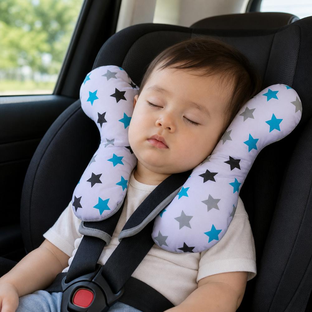 1 個ベビー U 字型旅行ネック枕漫画ベビーカー枕ヘッドサポ - Car Accessories Nearby のレビューと価格