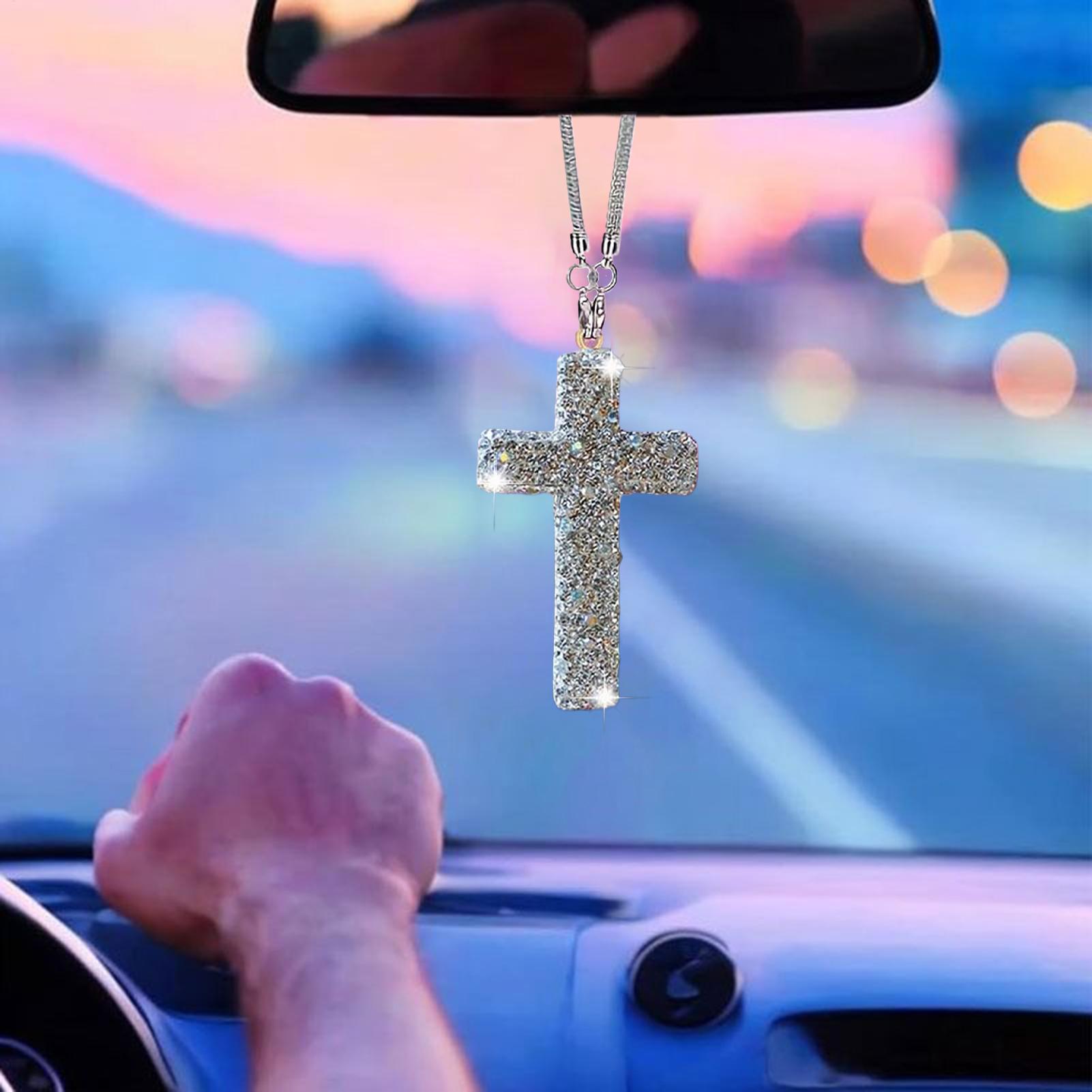 ミラー装飾車のブリンブリン車のバックミラー吊り下げペンダント - Car Accessories For Women のレビューと価格