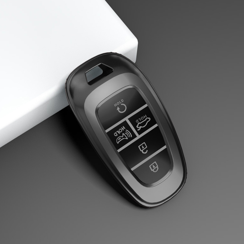 ヒュンダイ用TPUカーキーケース,新しい灰色のキーケース,s - Car Key Signal Blocker のレビューと価格