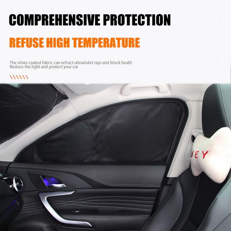 断熱プライバシー完全遮光ウィンドウサンカーテンサイドウィンド - Car Accessories Window のレビューと価格