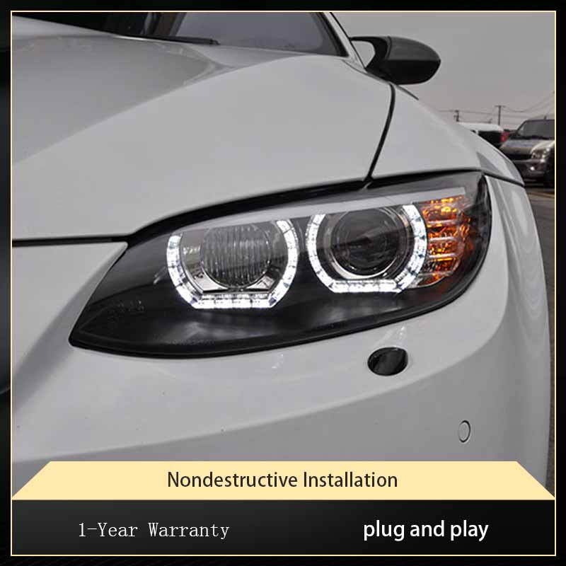BMW M3 2006-2012用LED一体型ヘッドライト（ - Accessories Car Near のレビューと価格
