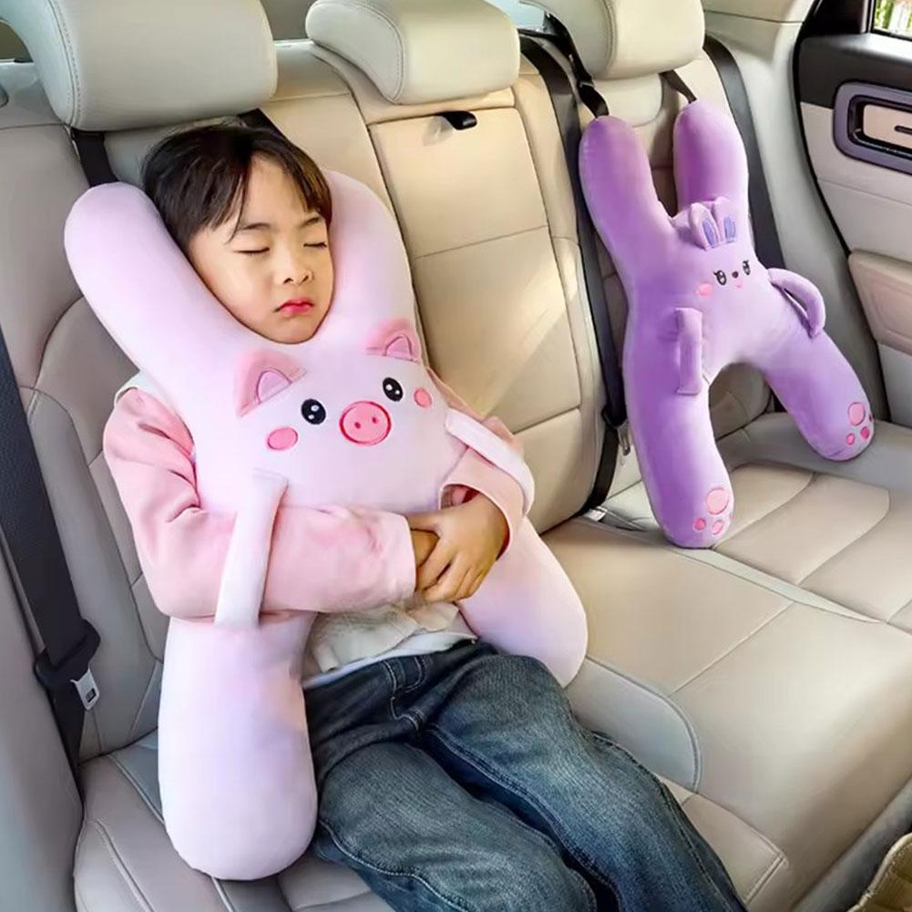 車の座席用安全ネックピロー、かわいい子供用ヘッドレスト、腰椎 - Car Accessories Nearby のレビューと価格