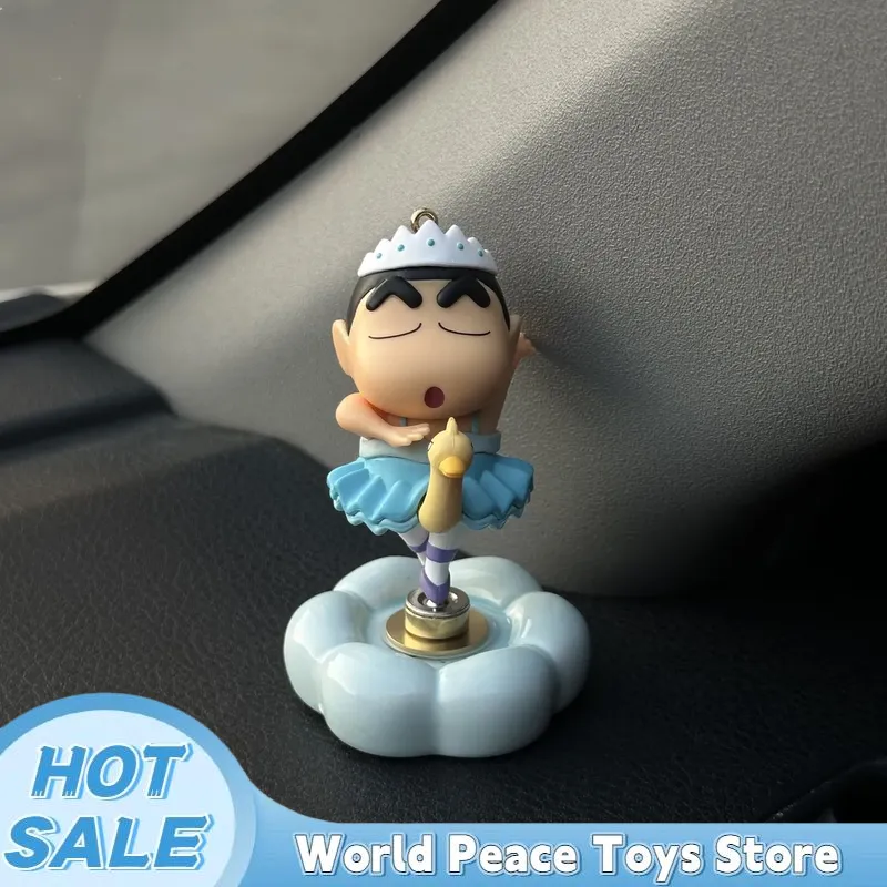 回転式バレエクレヨンしんちゃん 車のダッシュボード飾り 自動 - Car Accessories For Inside のレビューと価格