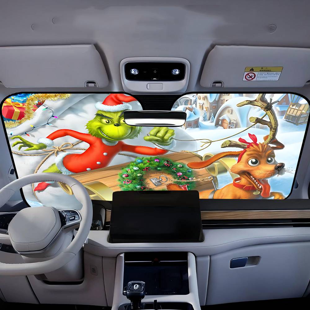 フィルム ザ・G-グリンチ C-クリスマス ウィンドシールド - Car Accessories Window のレビューと価格