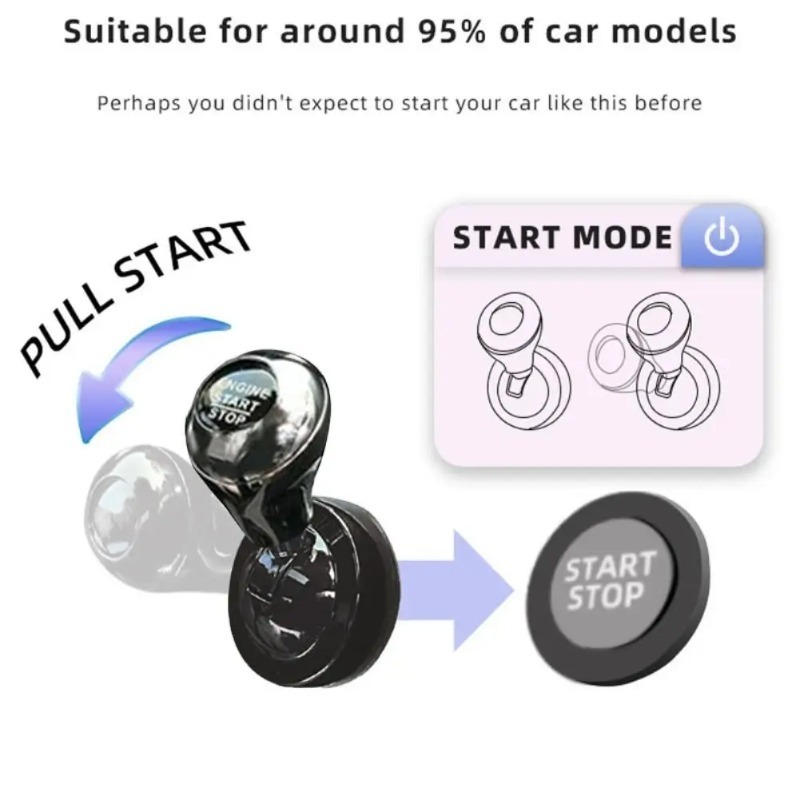 ワンタッチスタートボタン付きプッシュスタートロッカーレバーレ - Car Accessories App のレビューと価格