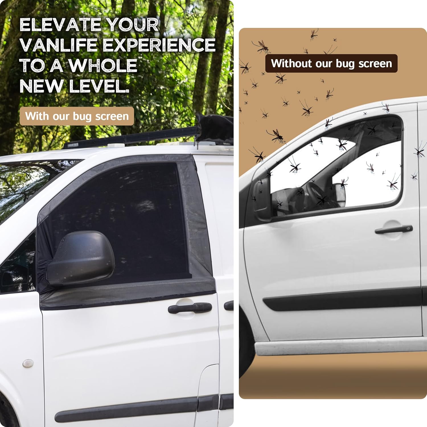 スプリンター、メトリス、トランジット、プロマスター用 2個入 - Car Accessories Window のレビューと価格