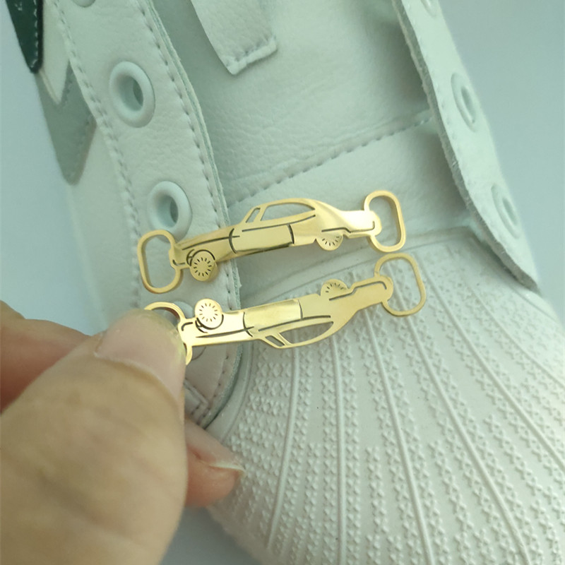 男性と女性のためのステンレス鋼のバックルシューズ,かわいい車 - Car Accessories For Women のレビューと価格