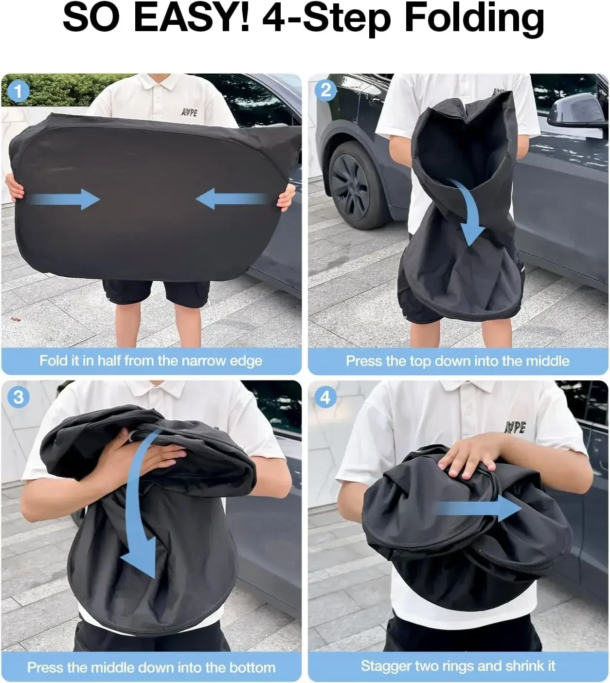 テスラモデル Y ジュニパー車のフロントガラスサンシェードカ - Car Accessories Window のレビューと価格